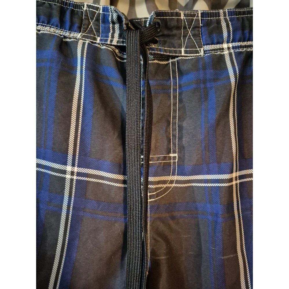 Ocean Pacific OP Sports Men's Blue Swimwear Large Pockets Lined Drawstring